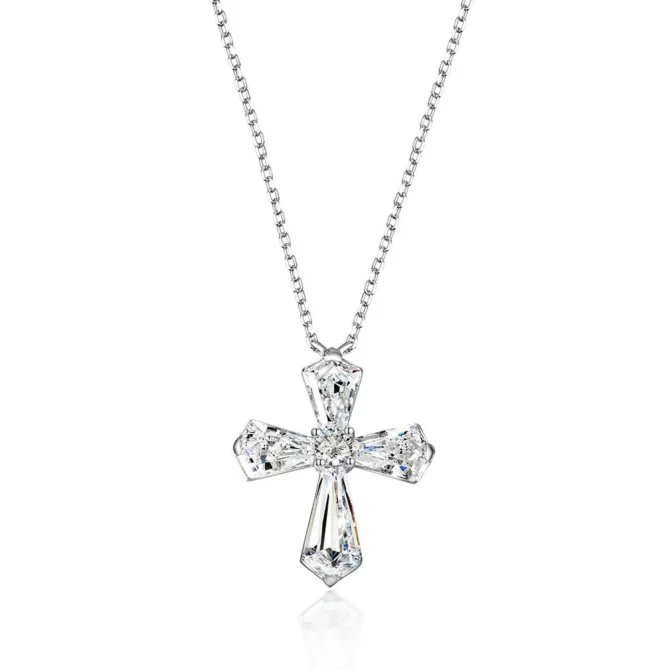Retro Cross Necklace