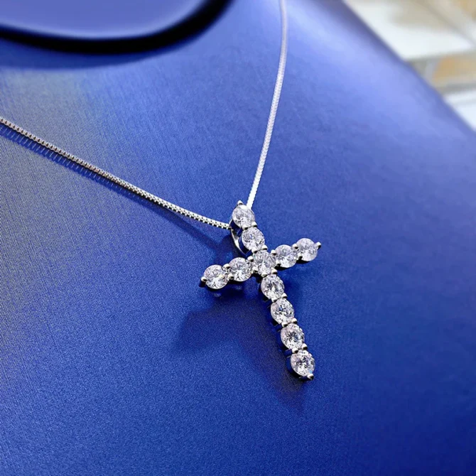 Retro Cross Necklace
