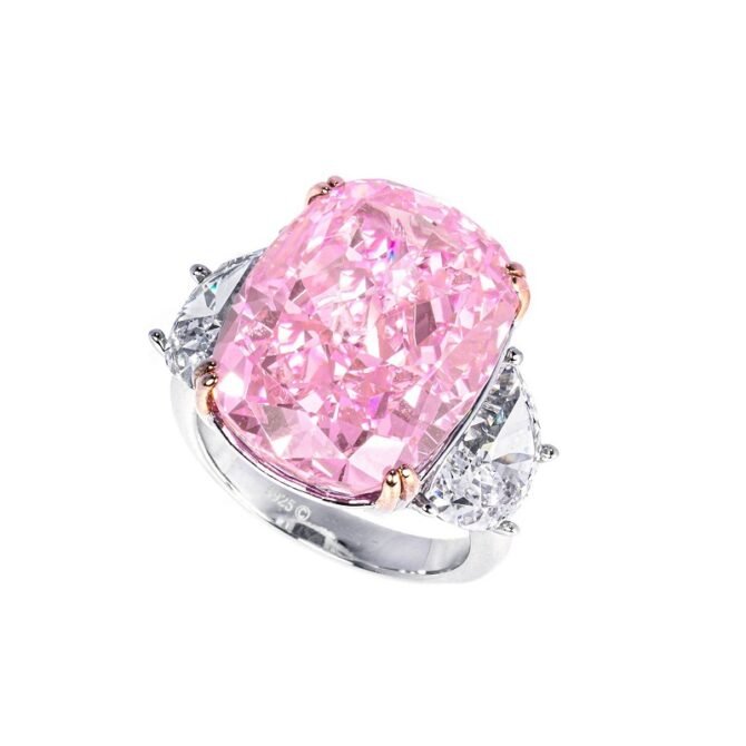 Vintage Pink Jewelry Ring